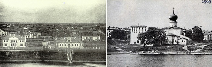 Ольгинская набережная в г. Пскове